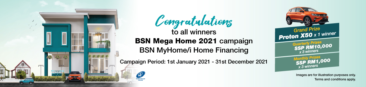 Mega Home Campaign - Winner Announcement | BSN Malaysia