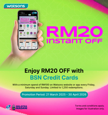 BSN x Watsons Promo