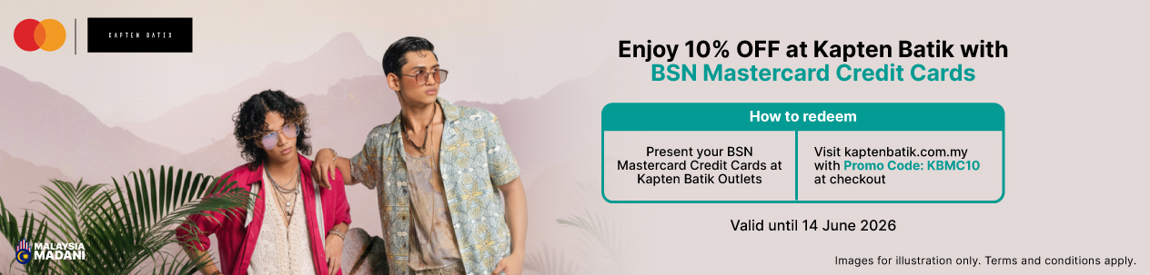 Enjoy 50% OFF at foodpanda with BSN Credit Cards