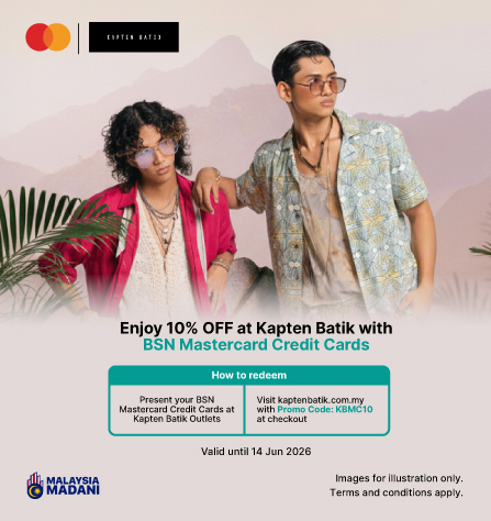 Enjoy 50% OFF at foodpanda with BSN Credit Cards